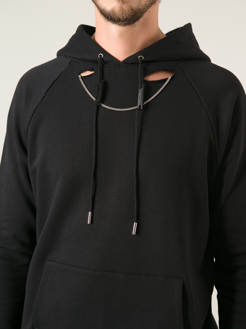 saint laurent logo hoodie sale