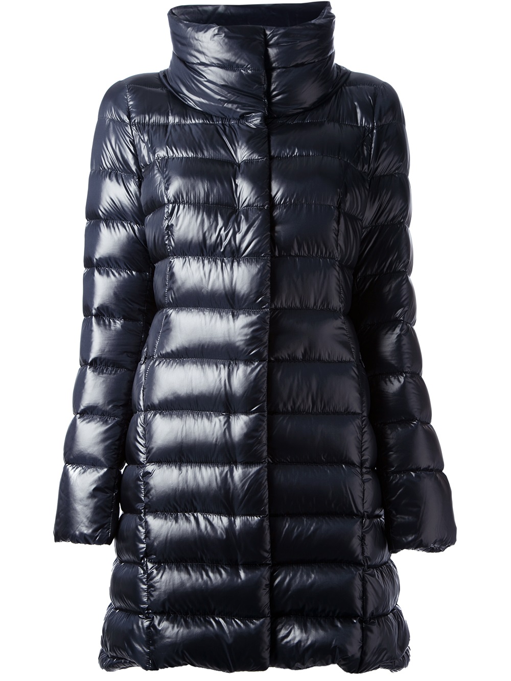 Lyst - Herno Padded Coat in Blue