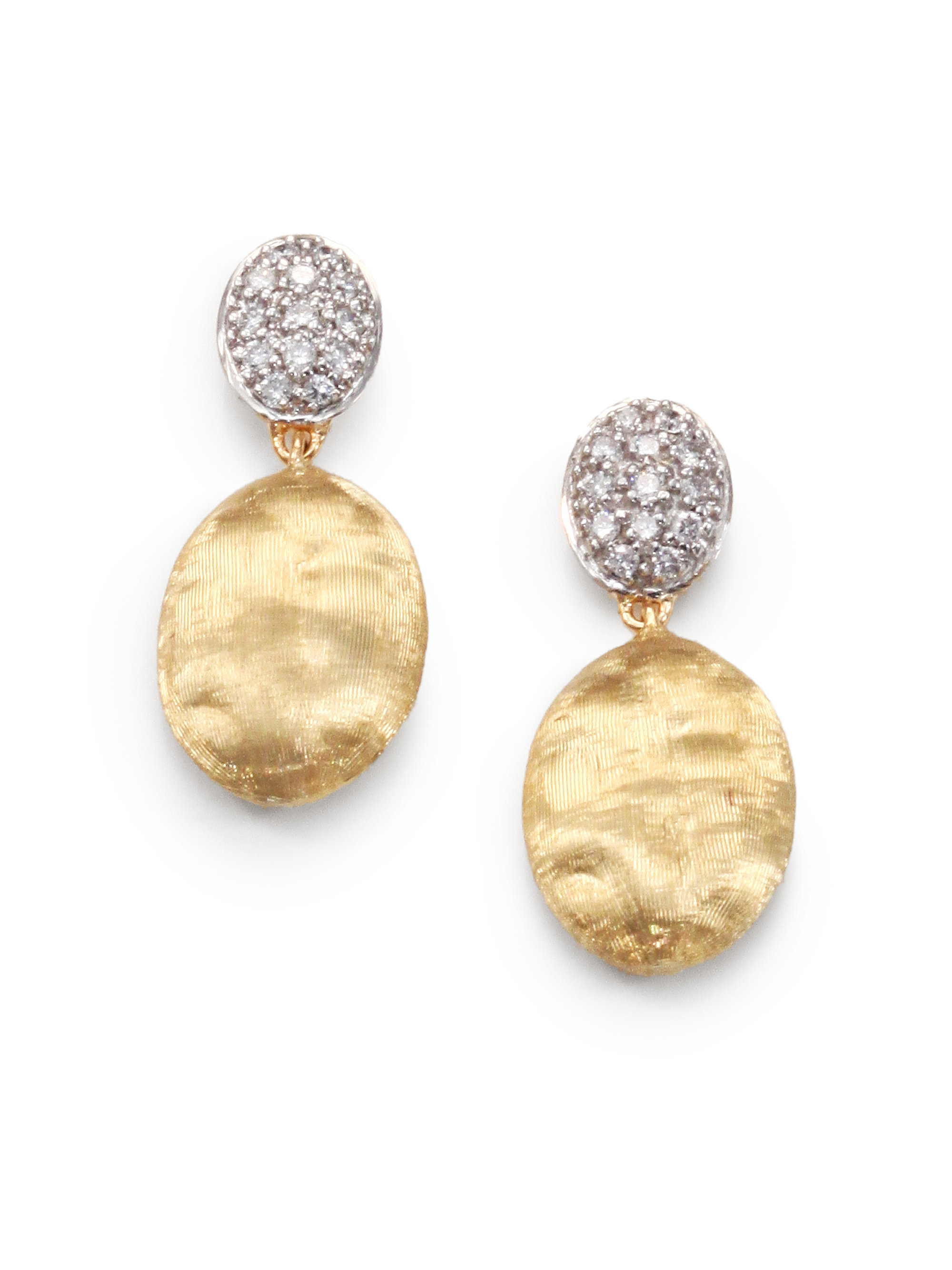 marco-bicego-gold-white-gold-pave-diamond-18k-yellow-white-gold-drop ...