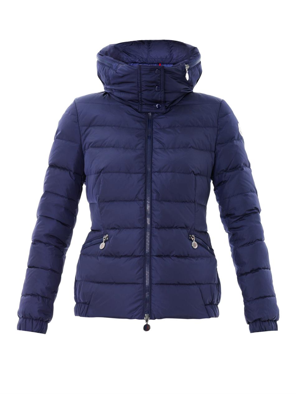Lyst - Moncler Sanglier Down Coat in Blue