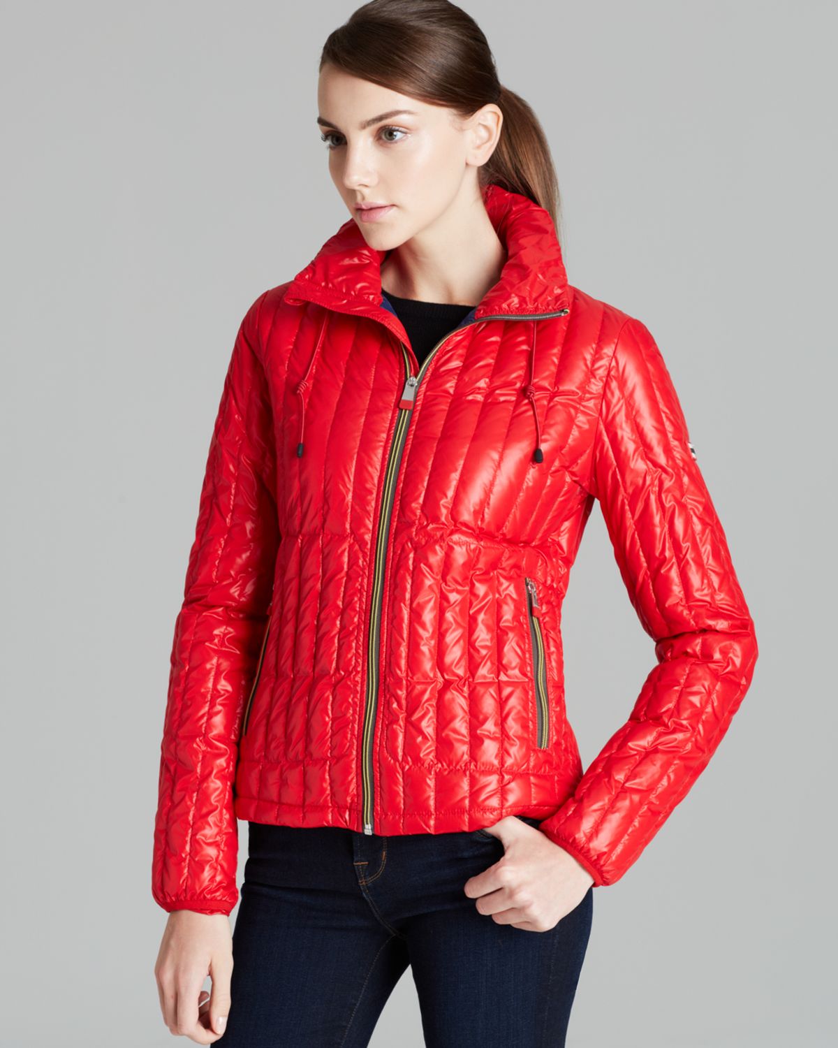 Hunter Down Coat Tour Packable in Red (Hunter Red) | Lyst