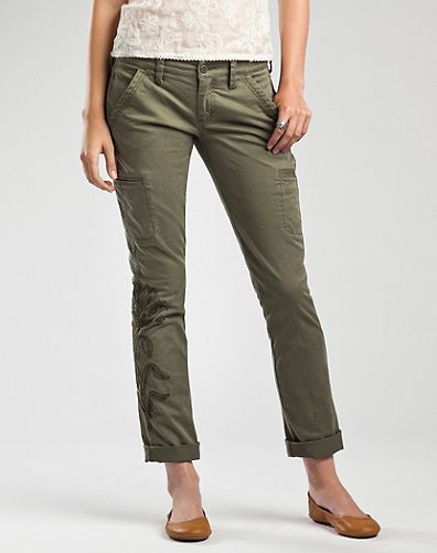 Lyst - Lucky brand Aviator Cargo Pant in Green