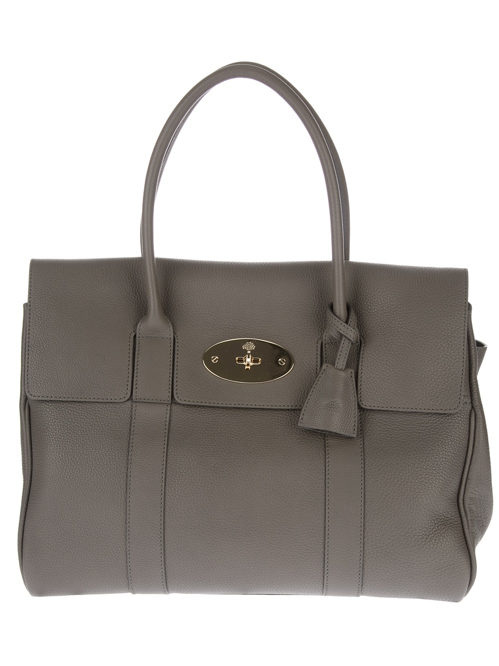 Mulberry Mulberry Bayswater Tote in Gray (grey) | Lyst