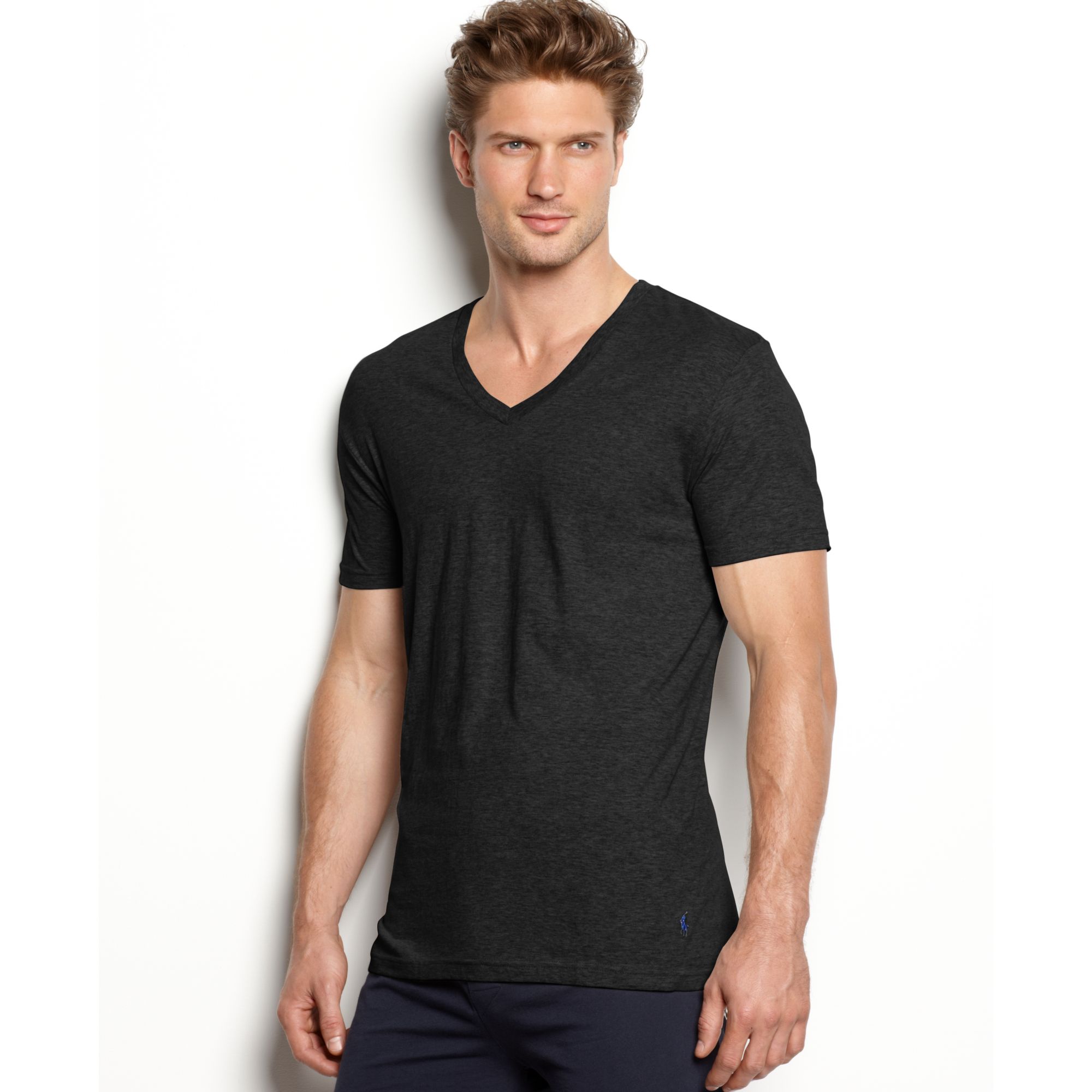 ralph lauren slim fit v neck