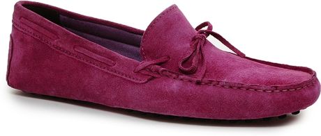 Asos Asos Driving Shoes in Suede in Pink for Men (Magenta) | Lyst