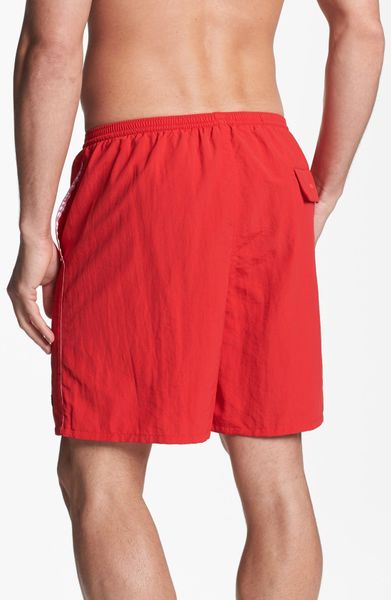 Patagonia Baggies Swim Trunks in Red for Men (Red Delicious) | Lyst