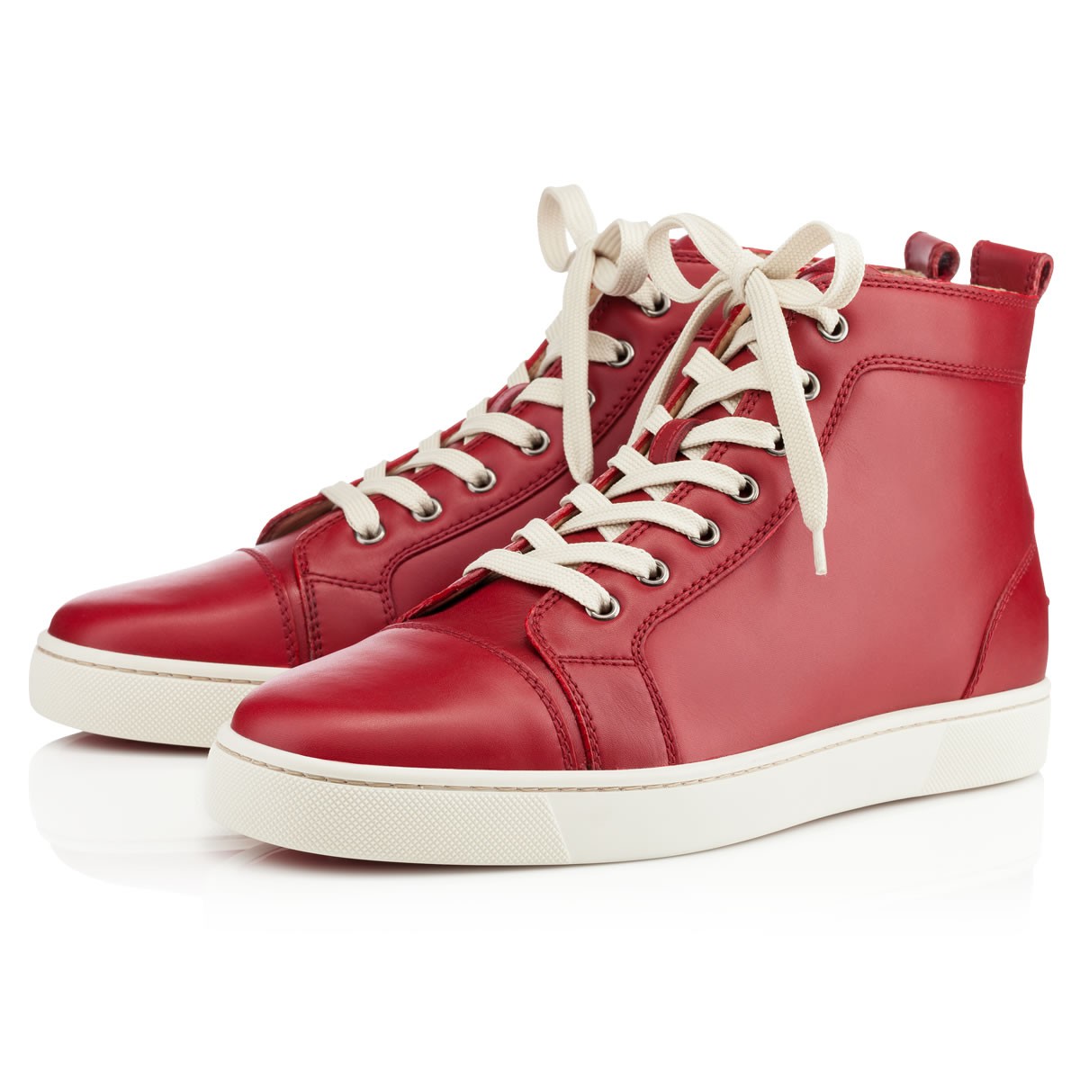 Christian Louboutin Louis Mens Flat in Red for Men | Lyst