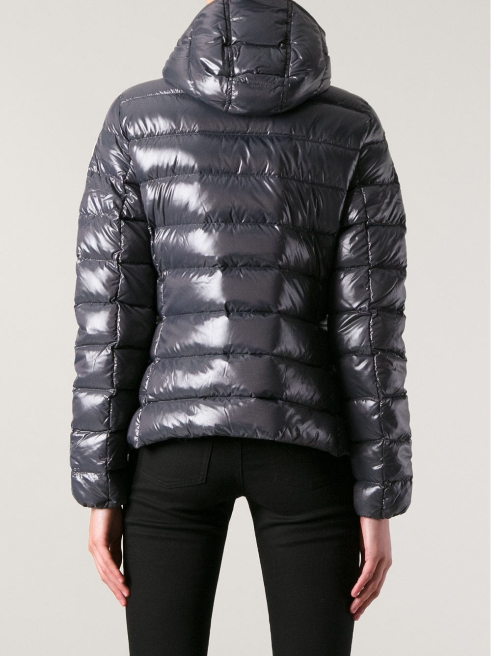 Lyst - Moncler Plane Padded Jacket in Gray