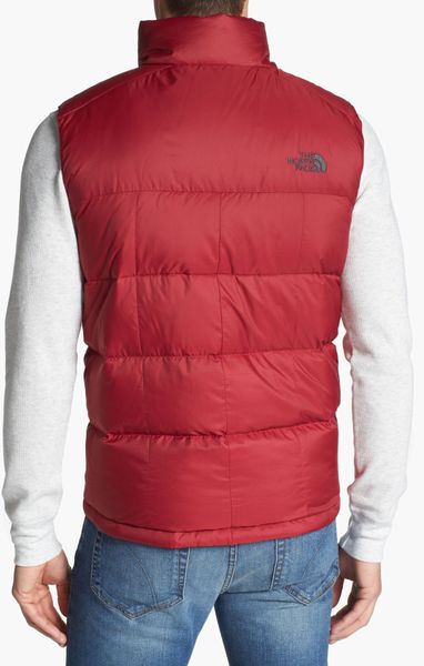 The North Face Aconcagua Down Vest in Red for Men (Biking Red) | Lyst