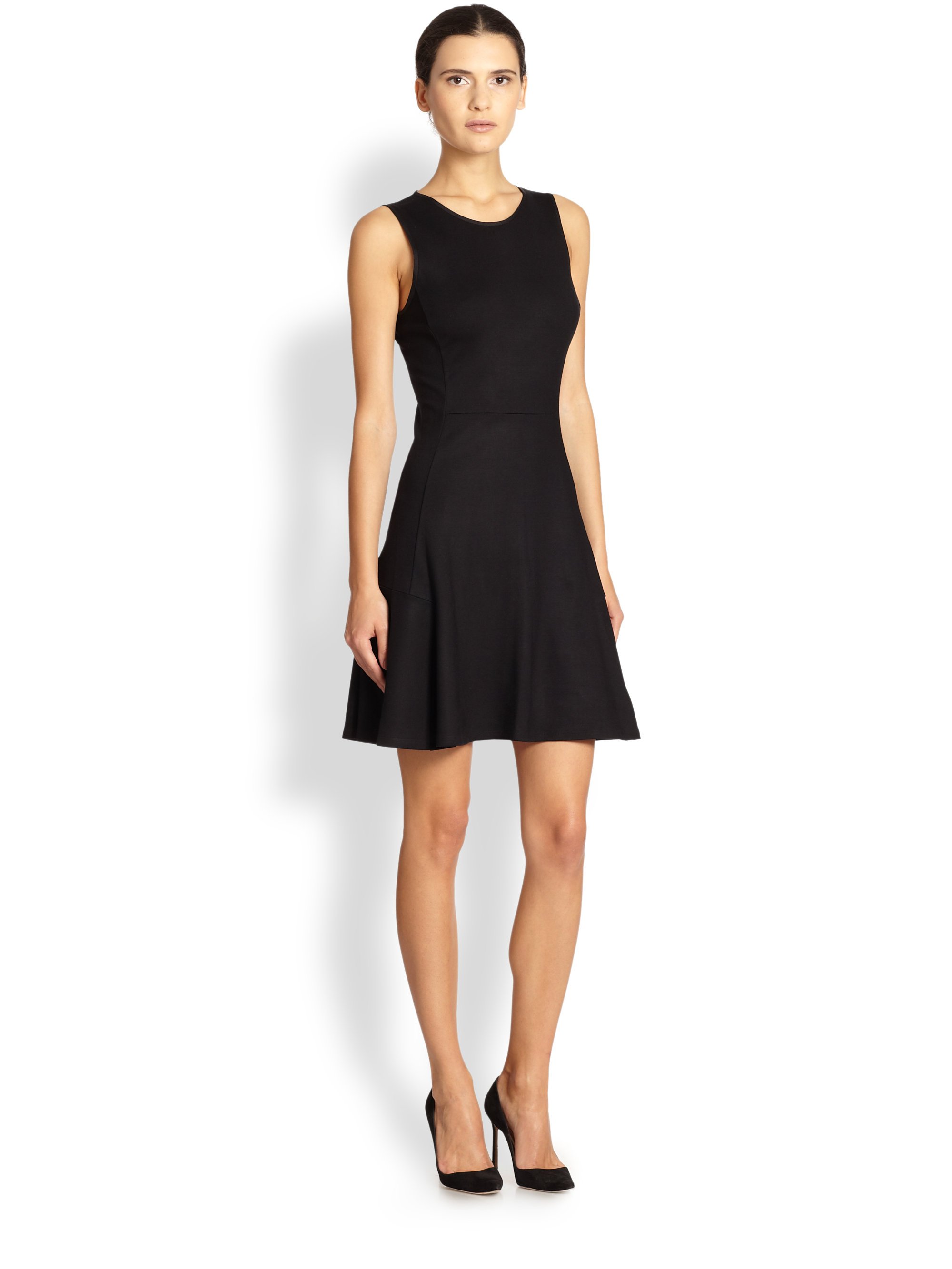 zara sleeveless knit dress