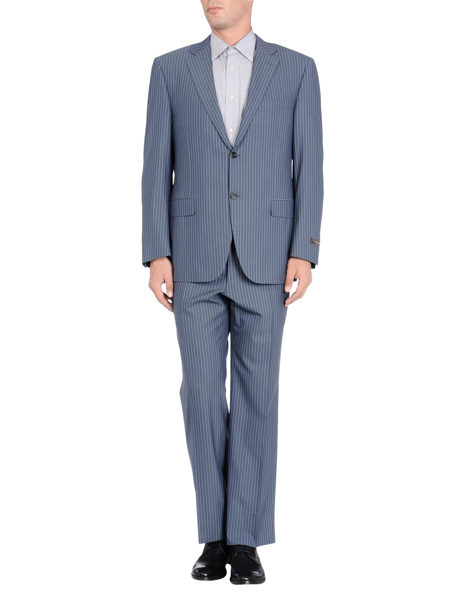 Canali Suits in Blue for Men (Slate blue) | Lyst