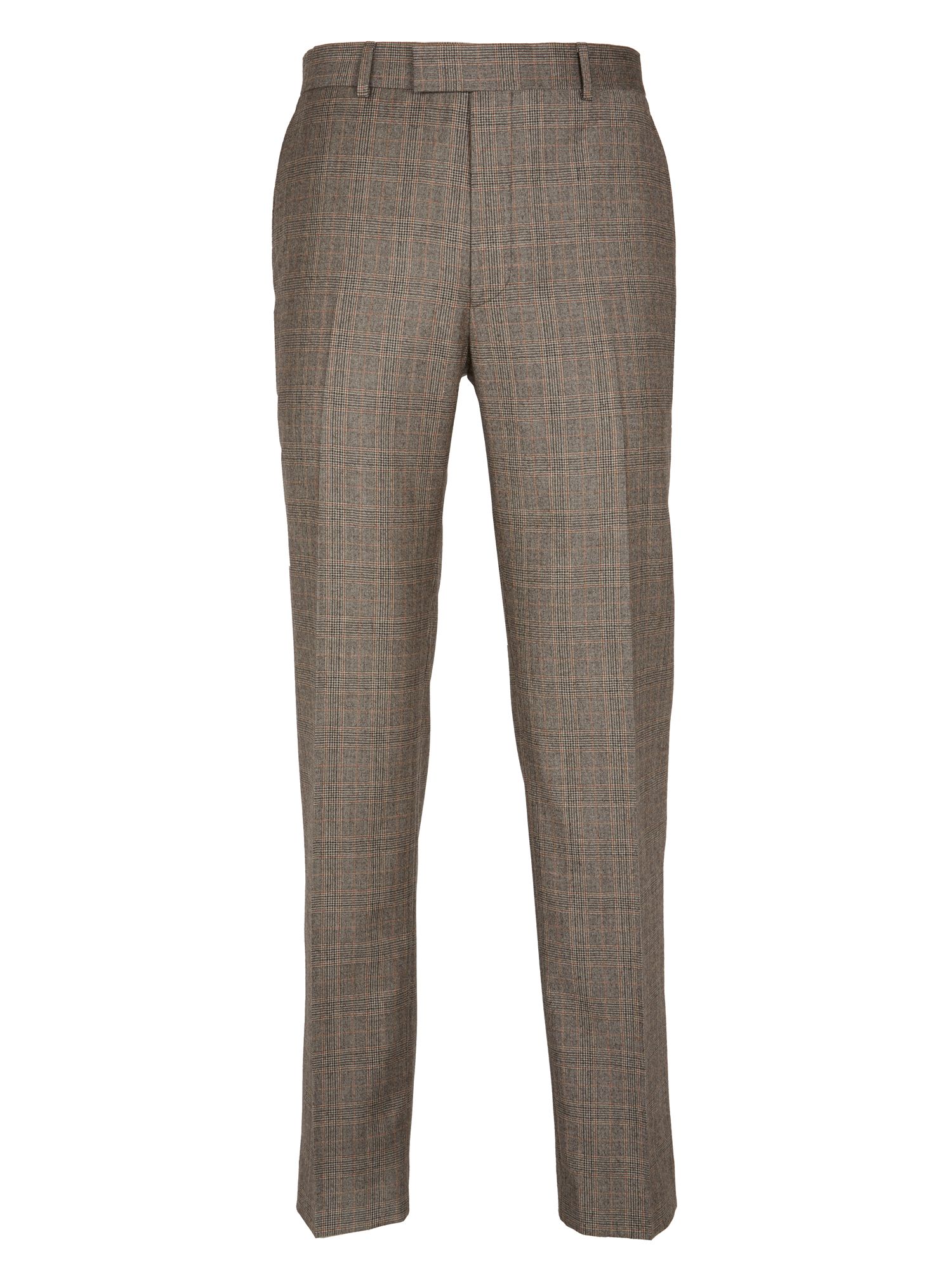 Paul Costelloe Light Brown Check Trousers in Brown for Men | Lyst