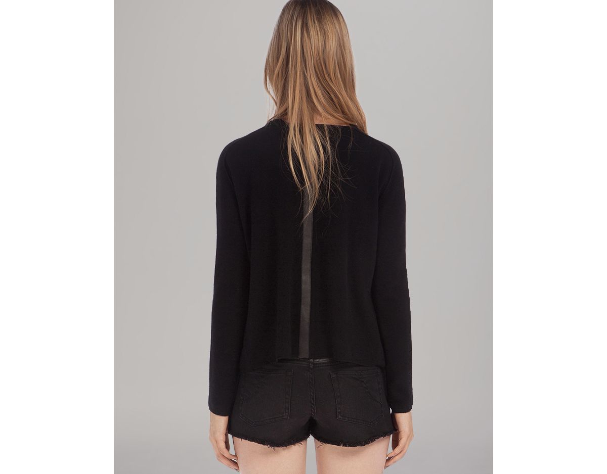 Asymmetrical zip cardigan Clearance