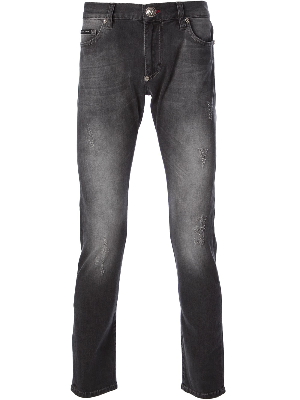 Lyst - Philipp Plein Denim Jeans in Gray for Men