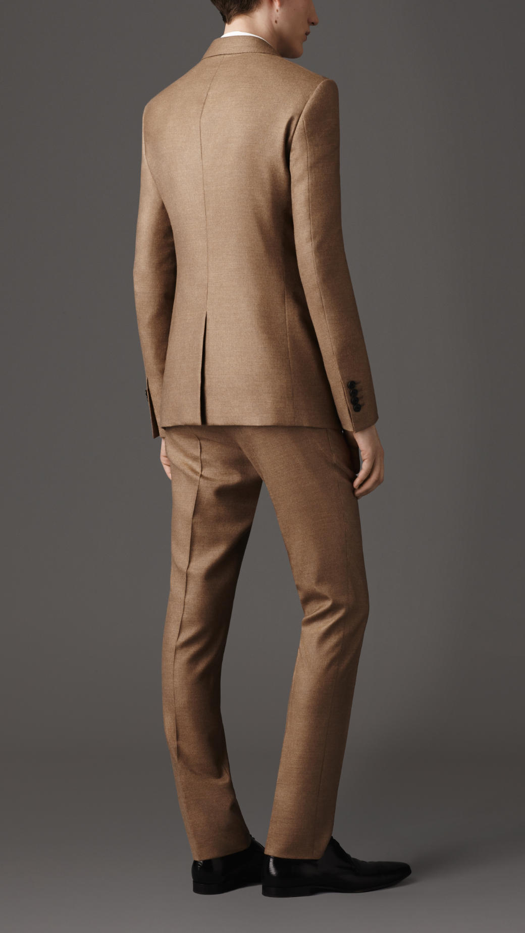 Lyst Burberry Slim Fit Lightweight Cashmere Suit in Brown for Men