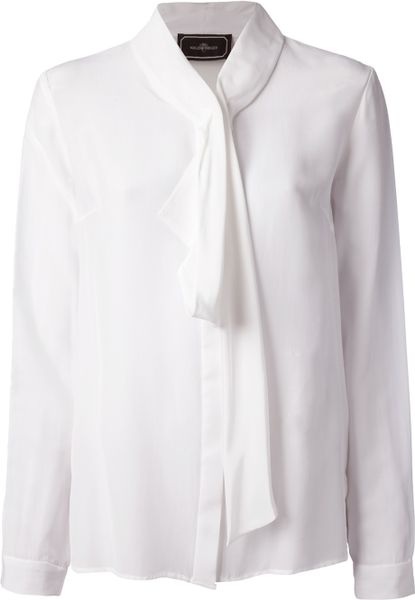 By Malene Birger Kasinda Blouse in White | Lyst