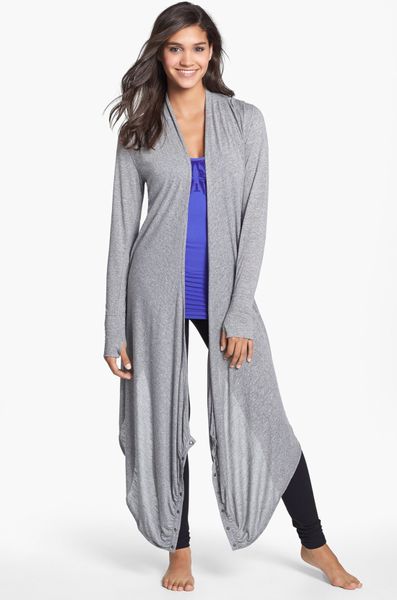 Zella 'Warrior' Multi Way Wrap in Gray (Grey Heather) | Lyst