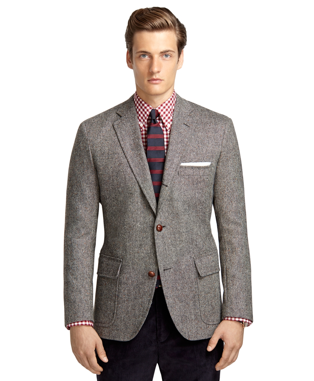 Lyst - Brooks Brothers Own Make Donegal 101 Sport Coat in Gray for Men