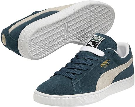 Puma Suede Classic Sneakers in Green for Men (teal) | Lyst