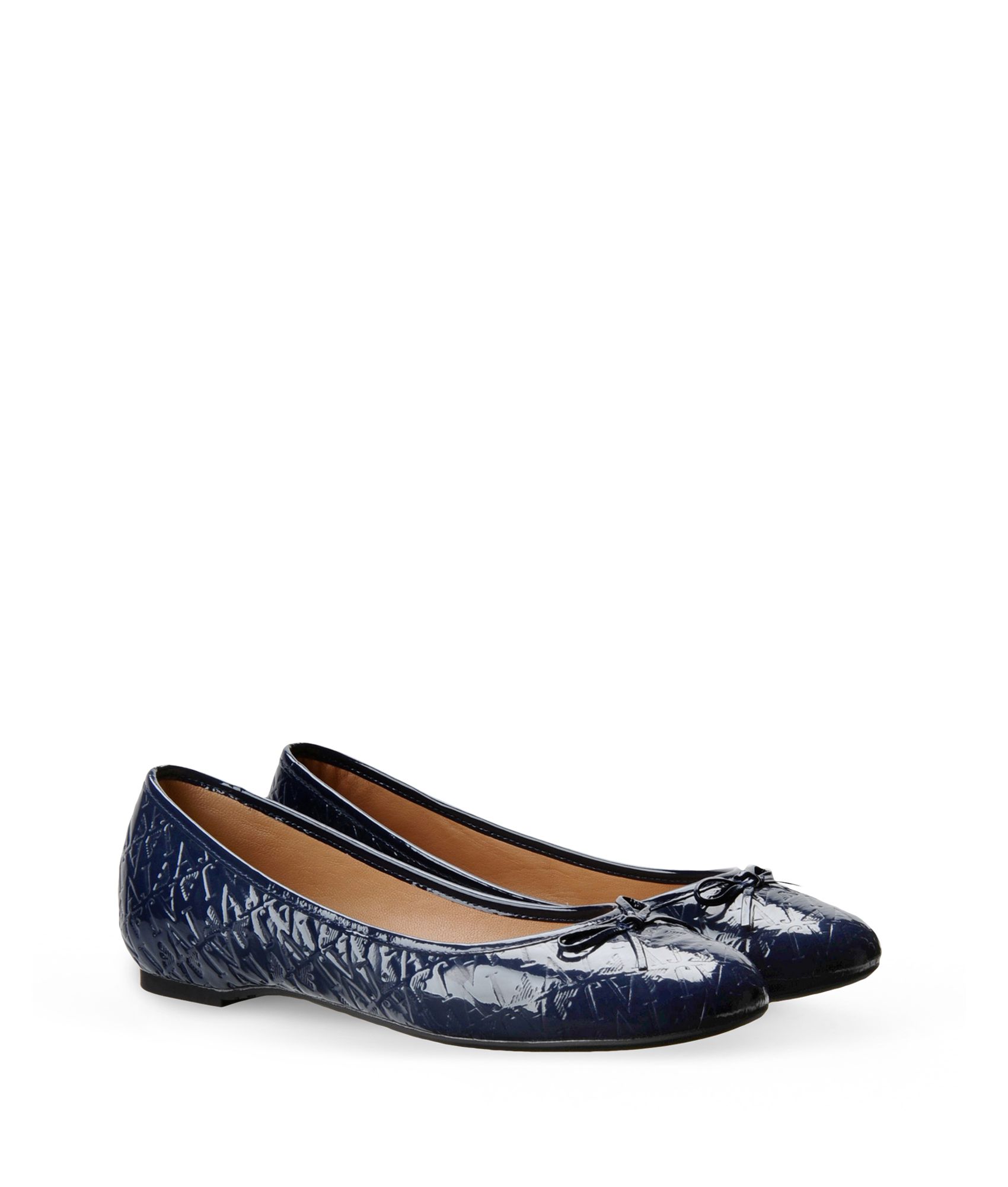armani flat shoes