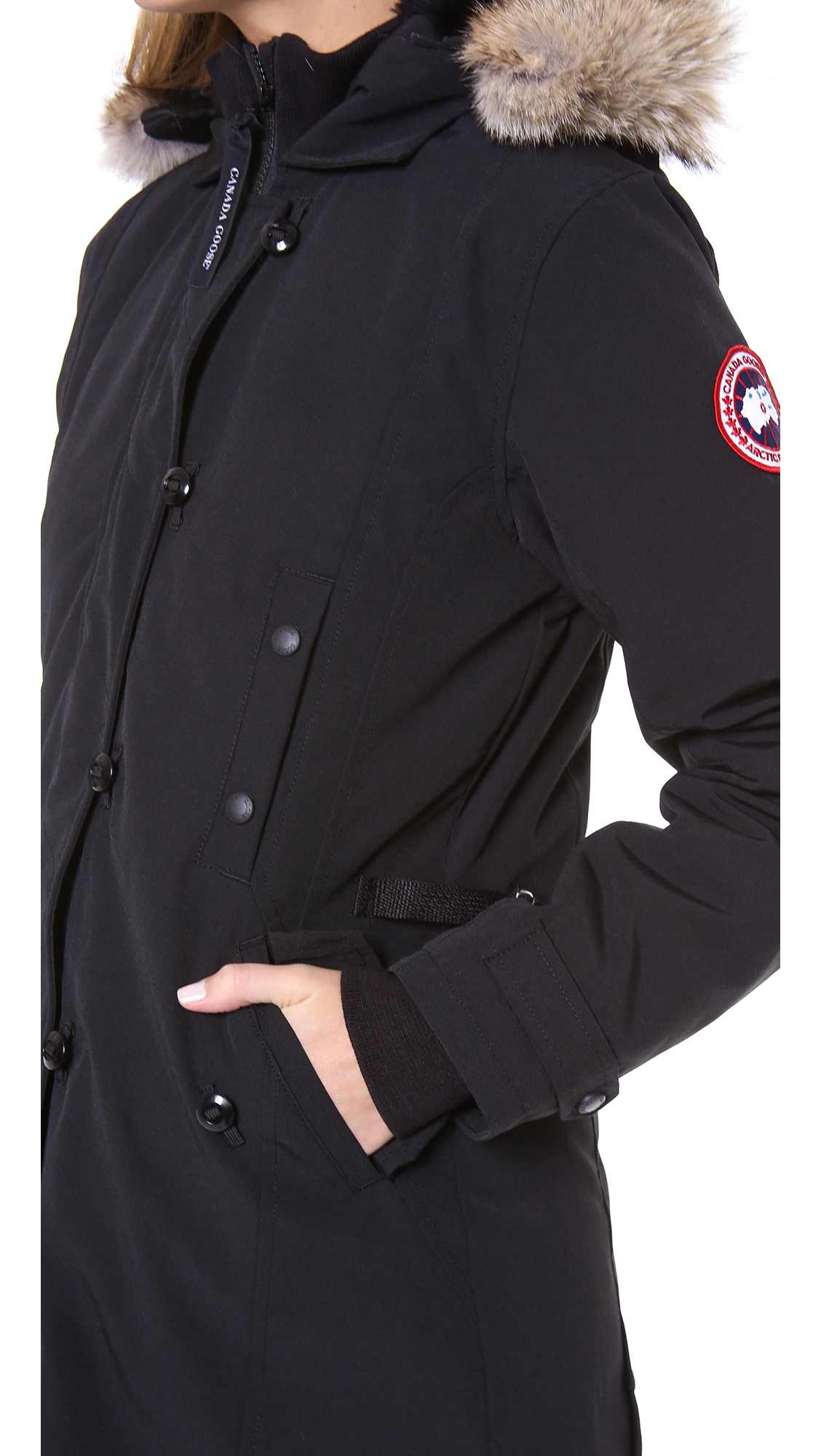 Canada Goose Kensington Parka In Black Lyst