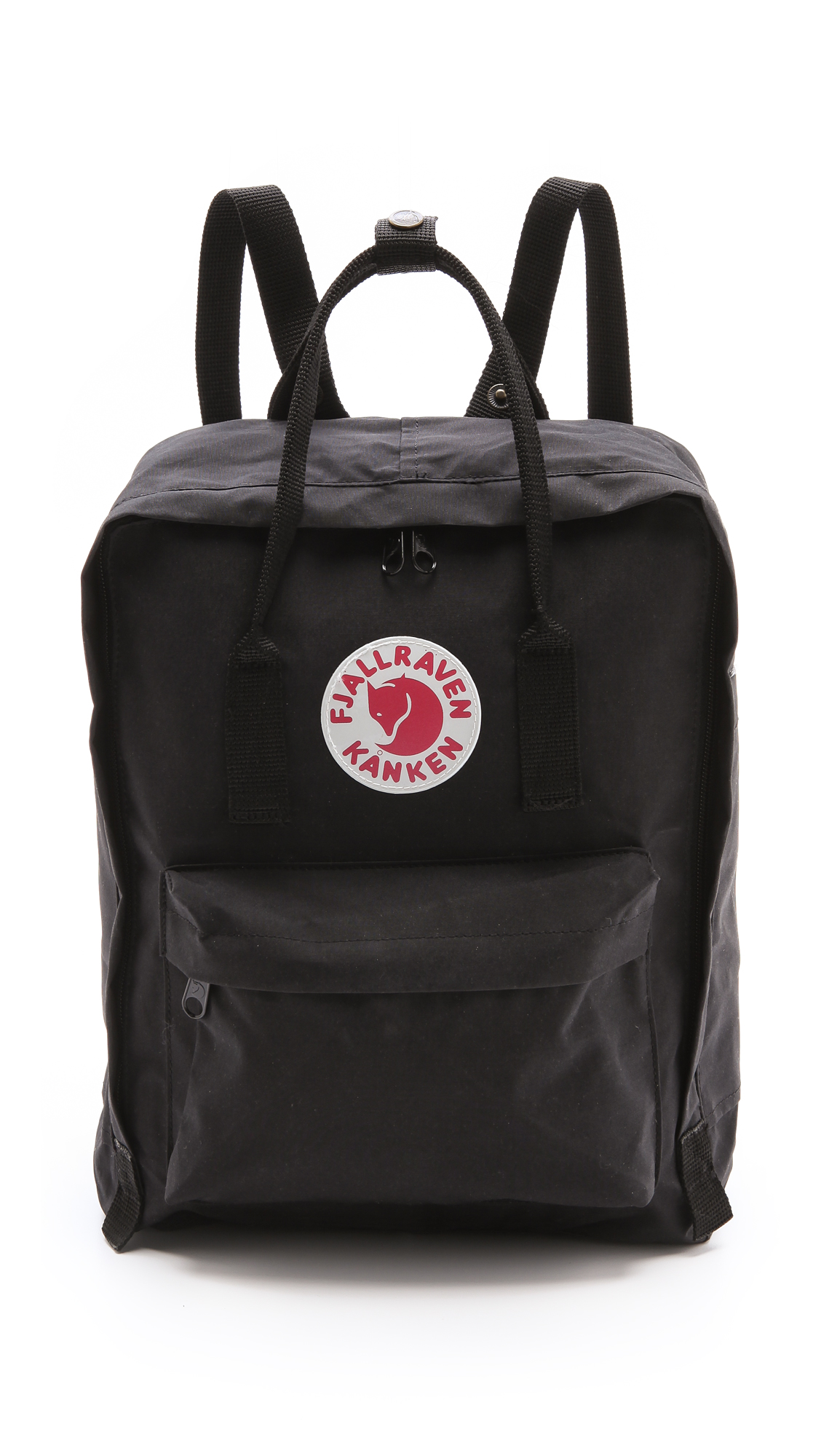 Fjallraven Kanken Backpack in Black Lyst