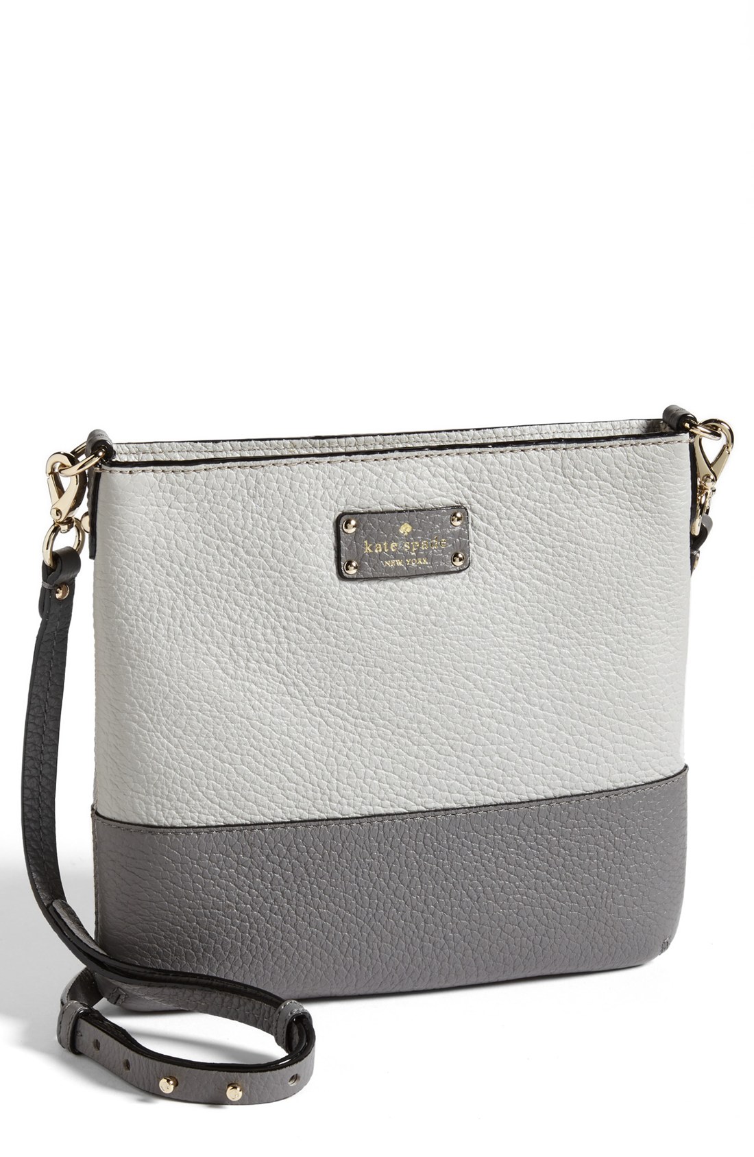 Kate Spade Grove Court Cora Crossbody in Gray (Shale/ Excalibur) | Lyst