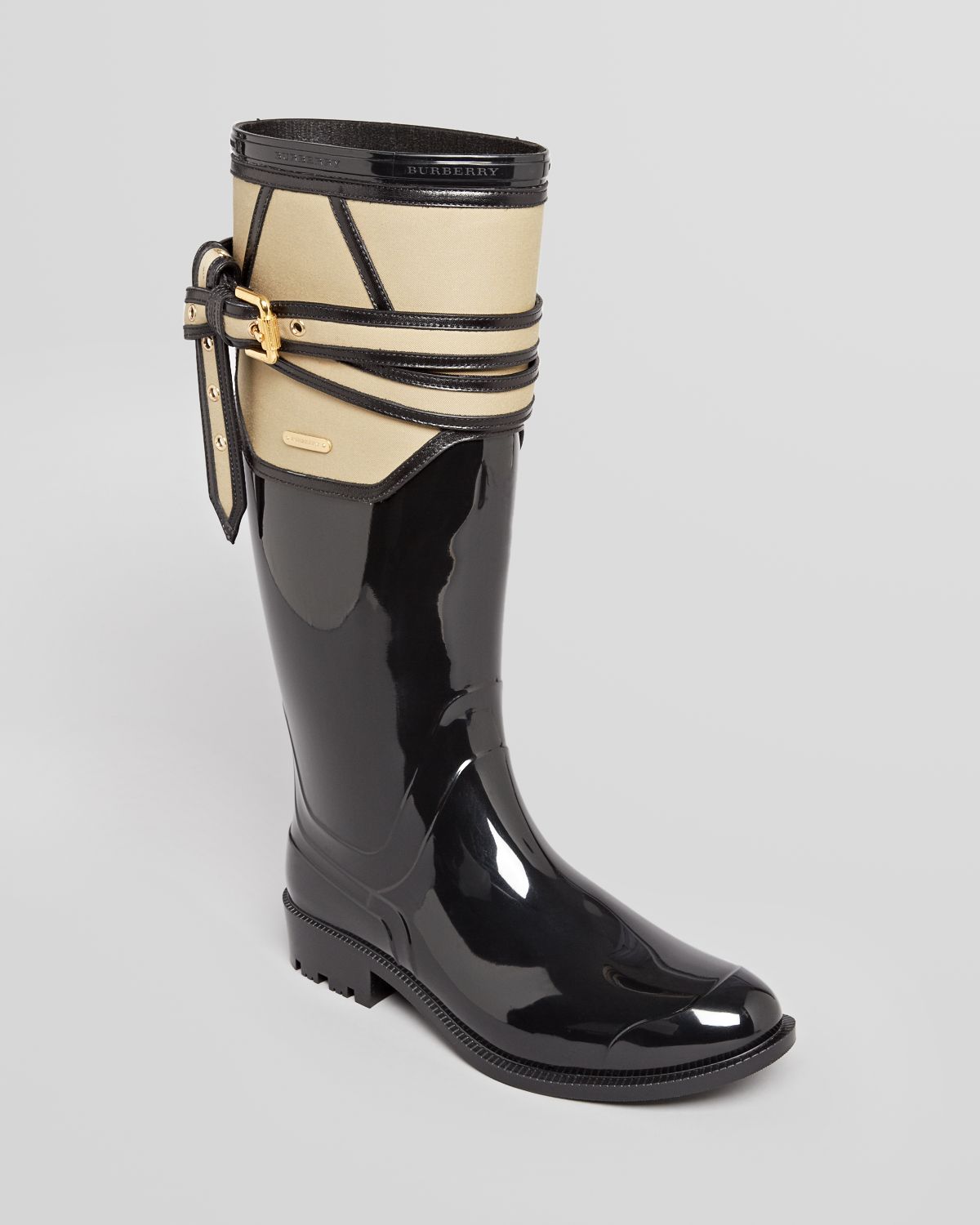 Lyst Burberry Rain Boots Rain Boots Willesden Trench in Black