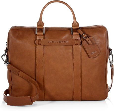Longchamp 3d Leather Shoulder Bag in Brown for Men (COGNAC) | Lyst