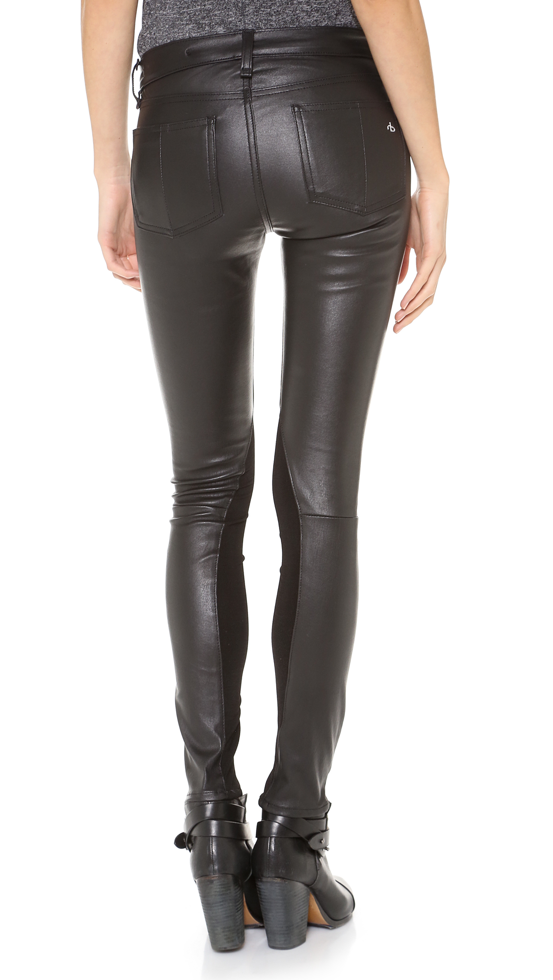 rag and bone leather pants