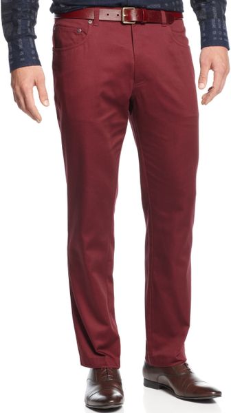 Inc International Concepts Truman 5 Pocket Pants in Purple for Men ...