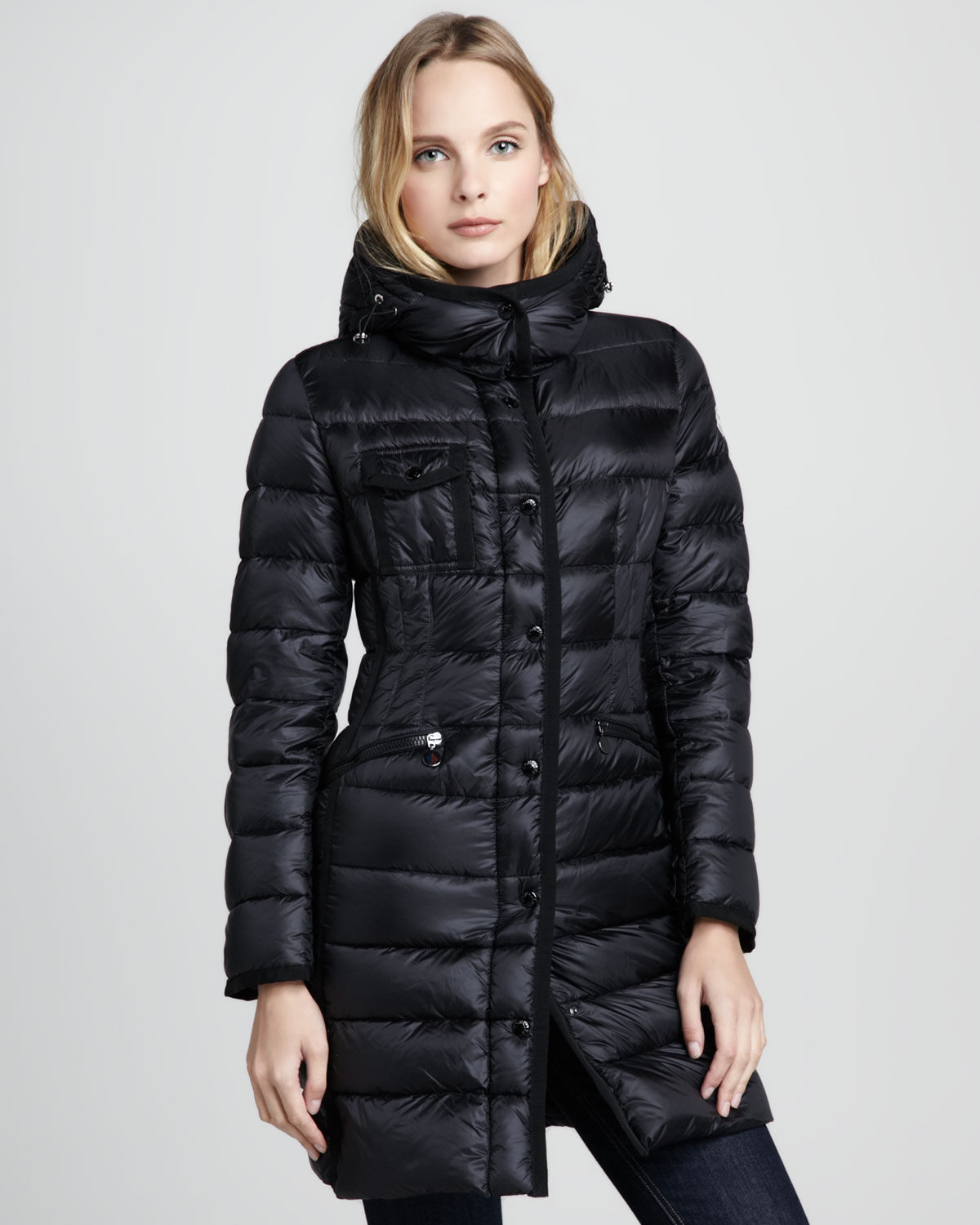 moncler hermine long down coat moncler hermine long down coat