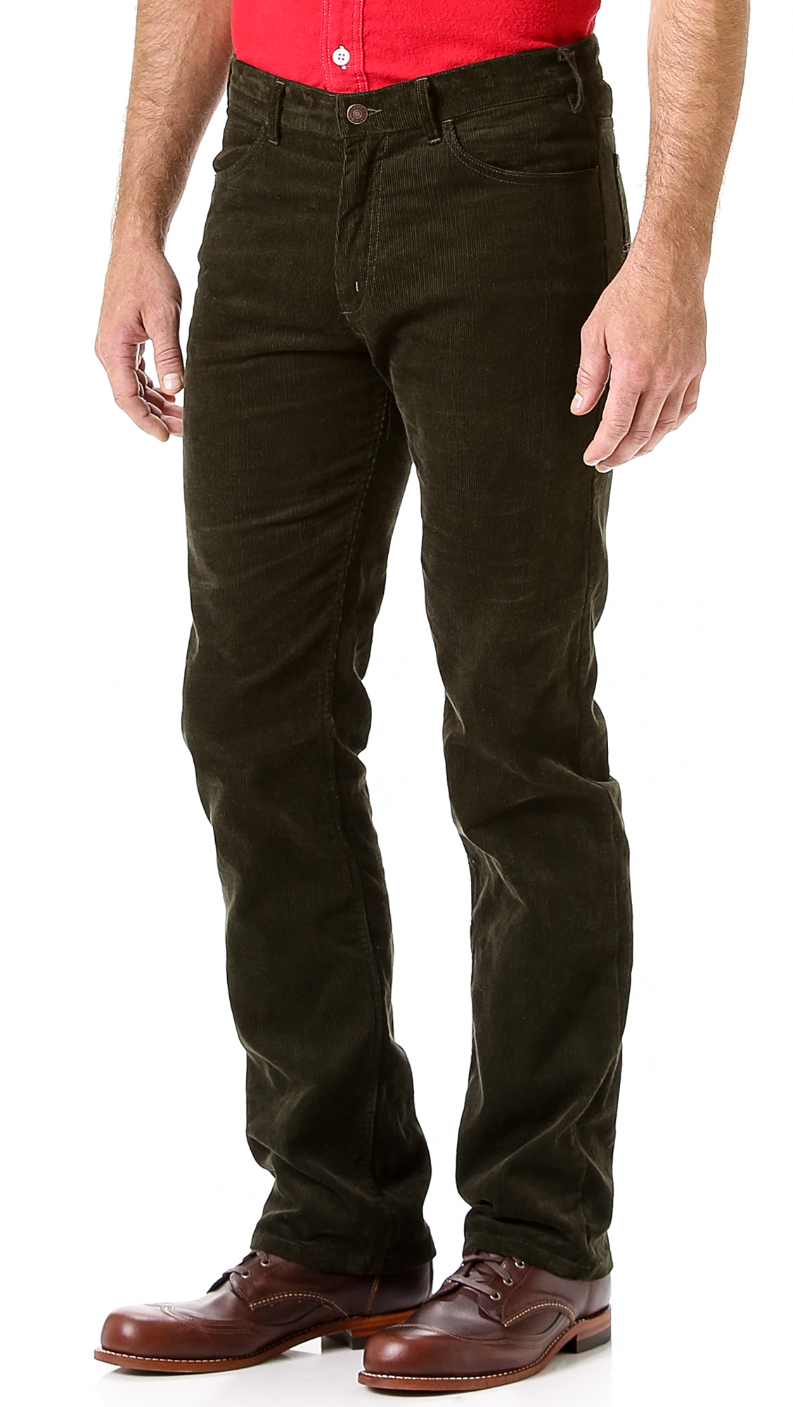 Lyst - Battenwear Classic Corduroy Pants in Green for Men