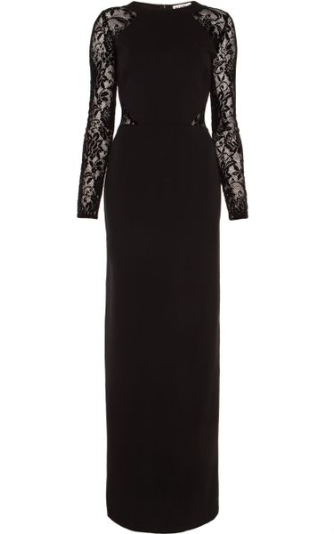 Temperley London Long Solitaire Dress in Red ( Bordeaux) | Lyst