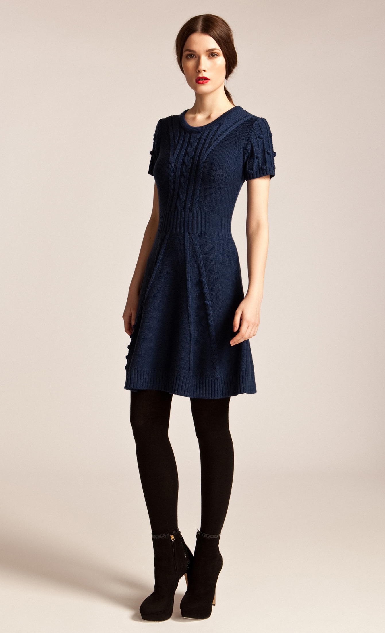 Temperley london Mini Octavia Dress in Blue | Lyst
