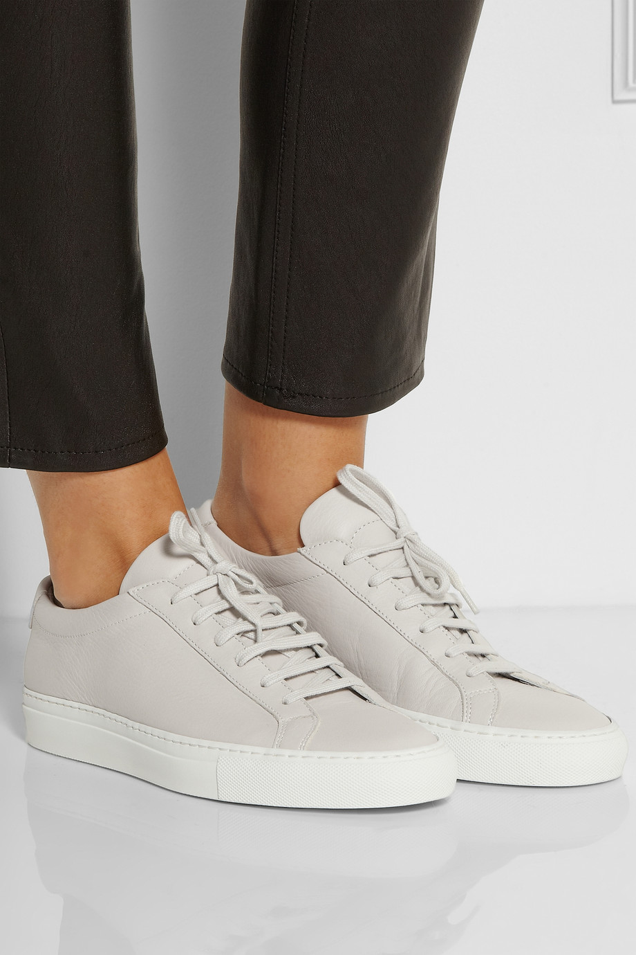 Lyst - Common Projects Achilles Leather Sneakers in White