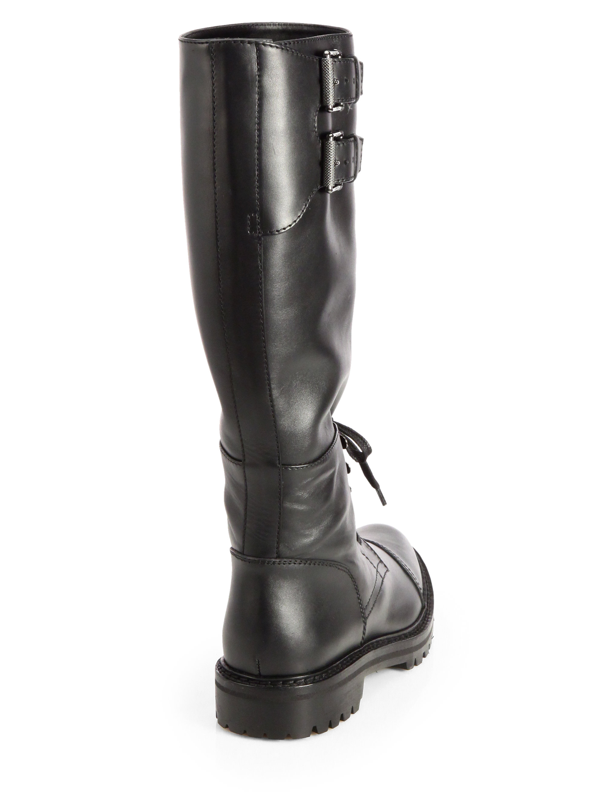 belstaff boots black