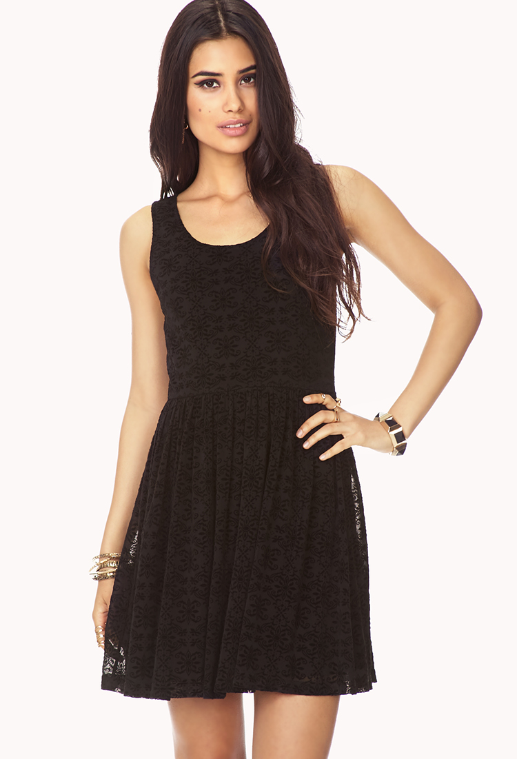 Lyst - Forever 21 Poetic Fit & Flare Dress You've Been Added To The ...