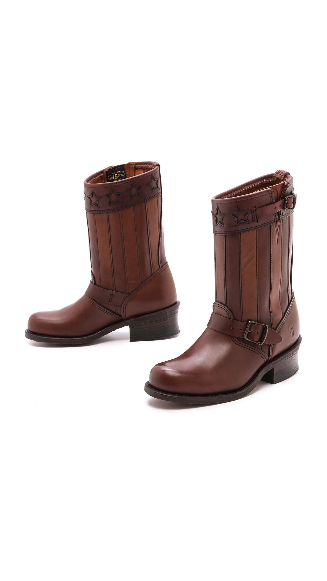 frye dark brown boots