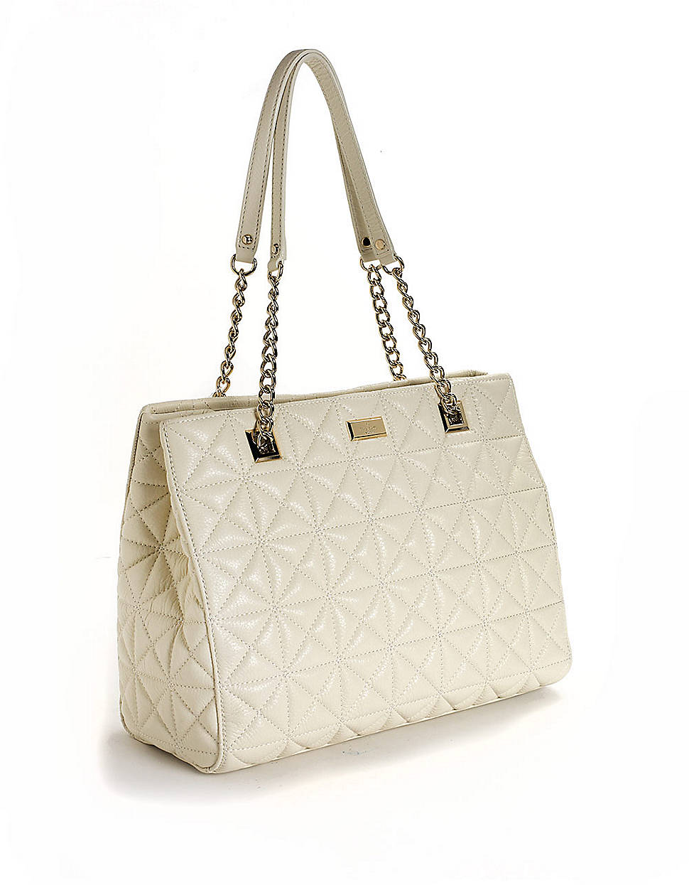 Kate Spade Sedgewick Place Phoebe Quilted Leather Shoulder Bag in Beige ...