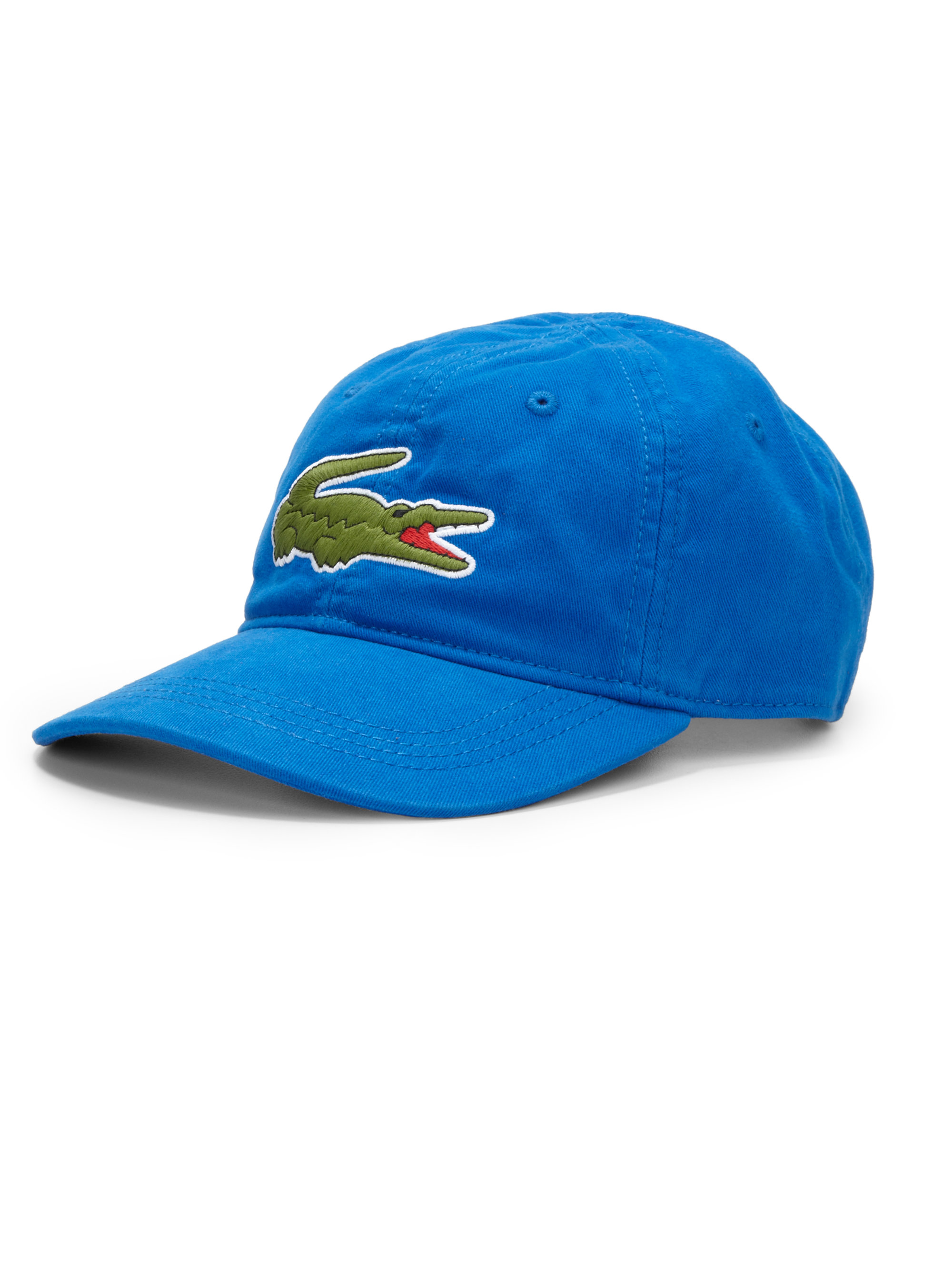 blue baseball cap