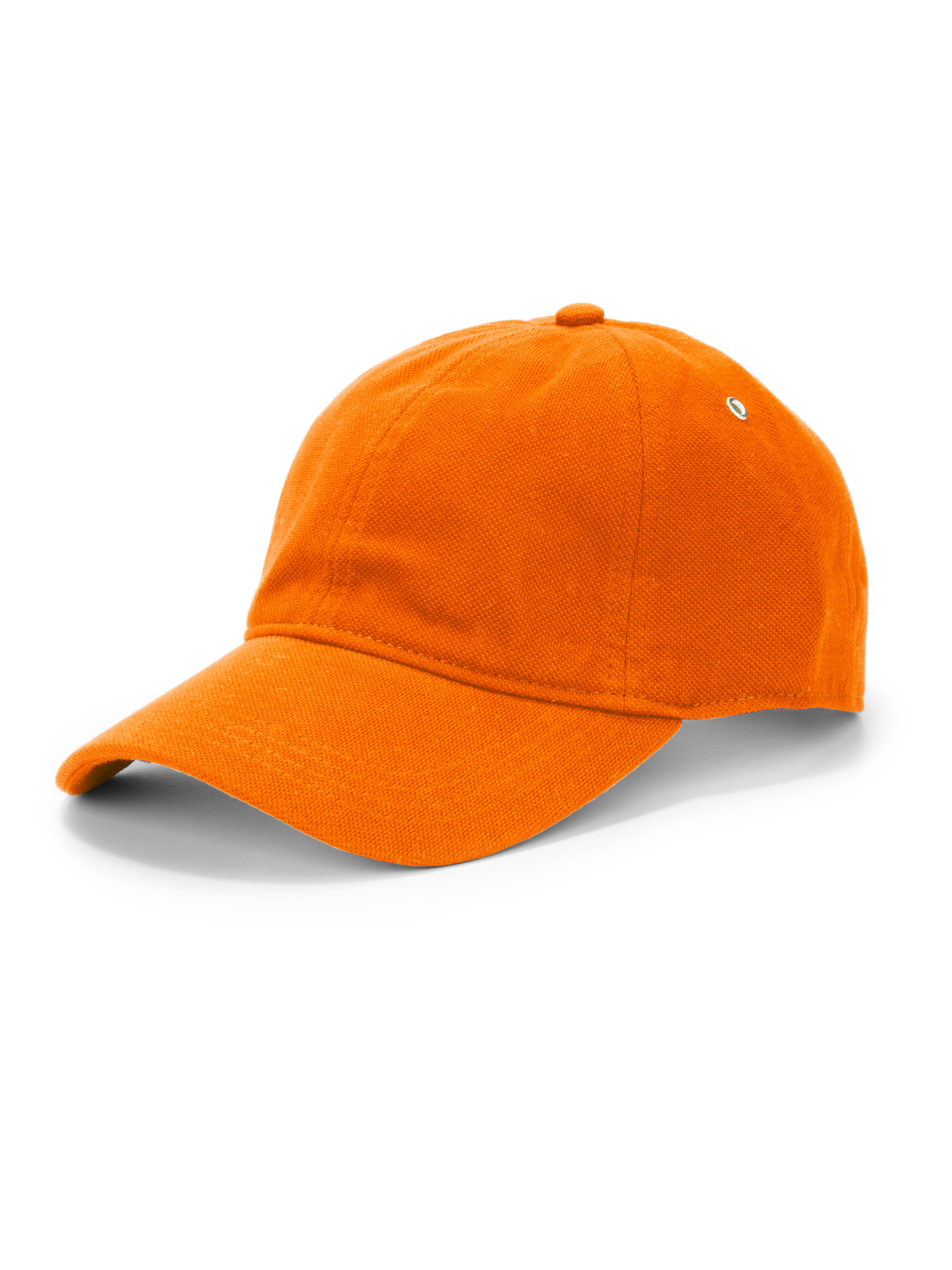 Lacoste Pique Cotton Baseball Cap in Orange for Men | Lyst