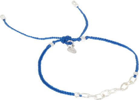 Tai Blue Silverplated Chain Link Friendship Bracelet in Blue for Men | Lyst