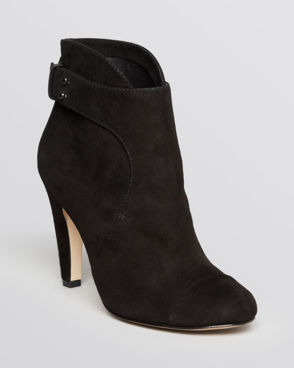 French Connection Dress Booties Rosa High Heel in Black (Black Suede ...
