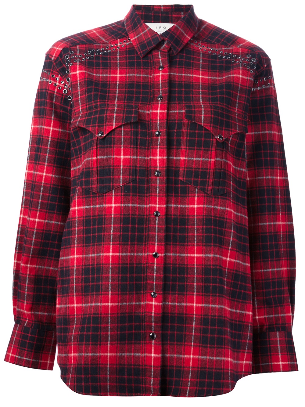 Iro Flannelette Shirt in Red | Lyst