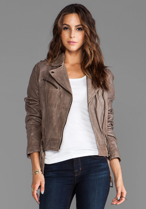 Taupe Leather Jacket Arrow Mens Taupe Leather Jacket 213