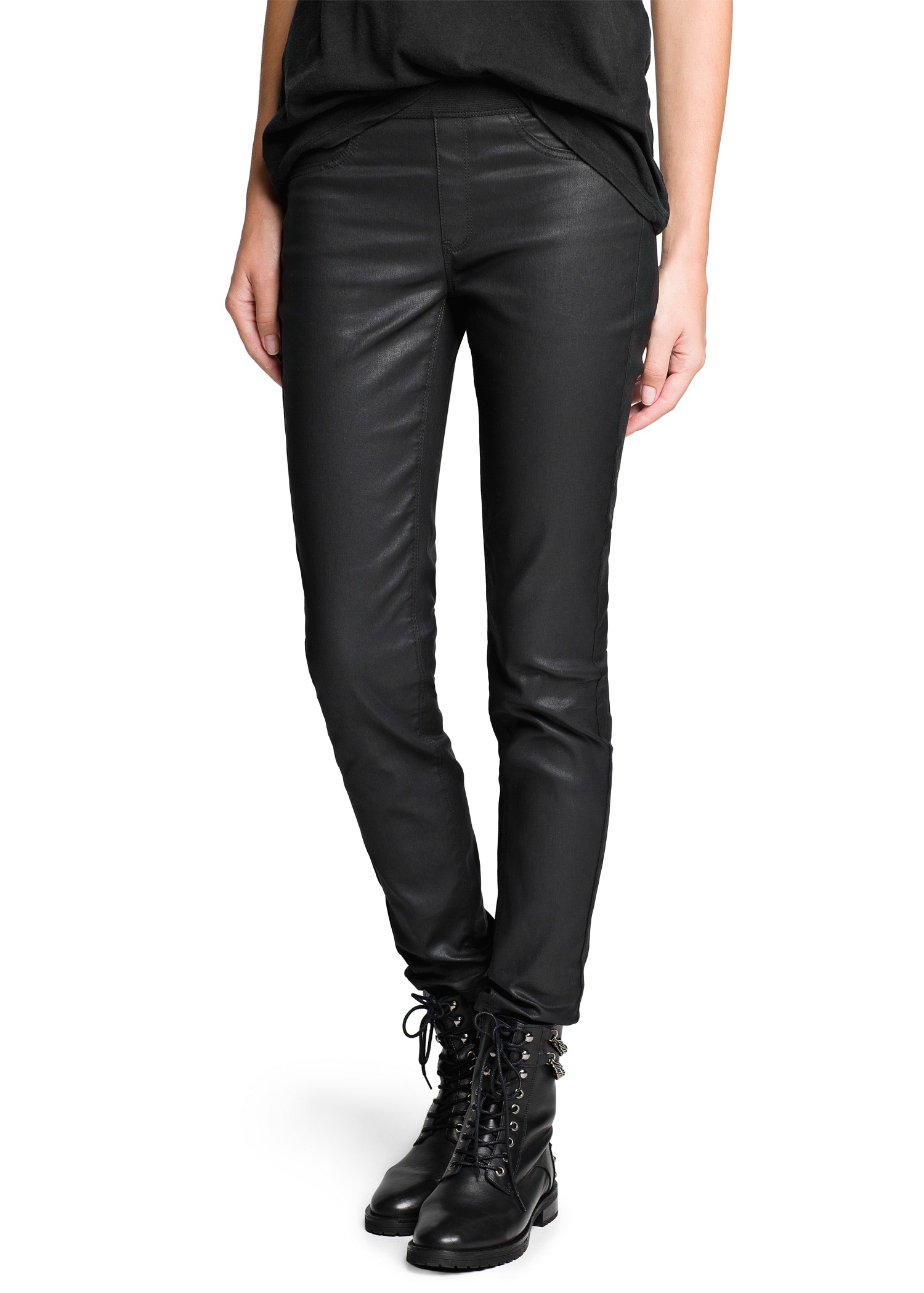 new look black jeggings