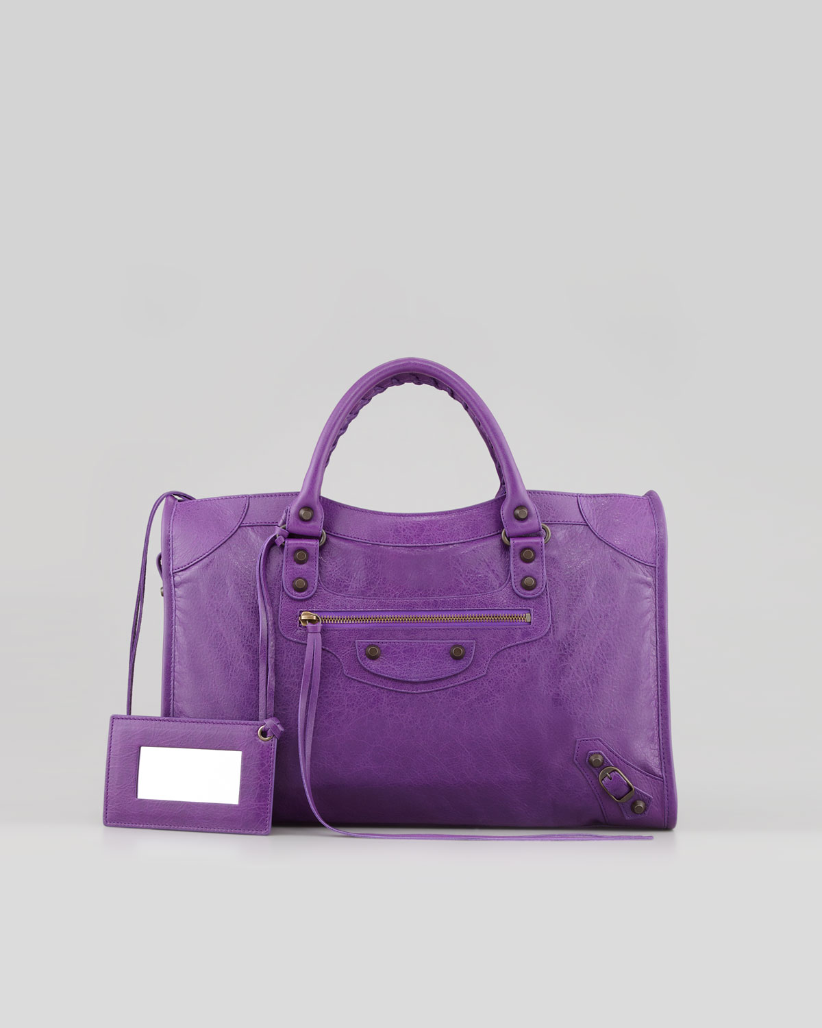 Lyst - Balenciaga Classic City Bag in Purple