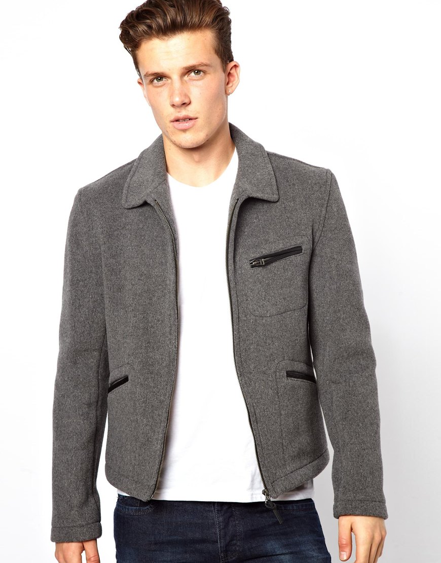 Lyst Ymc X Gloverall Harrington Jacket in Gray for Men