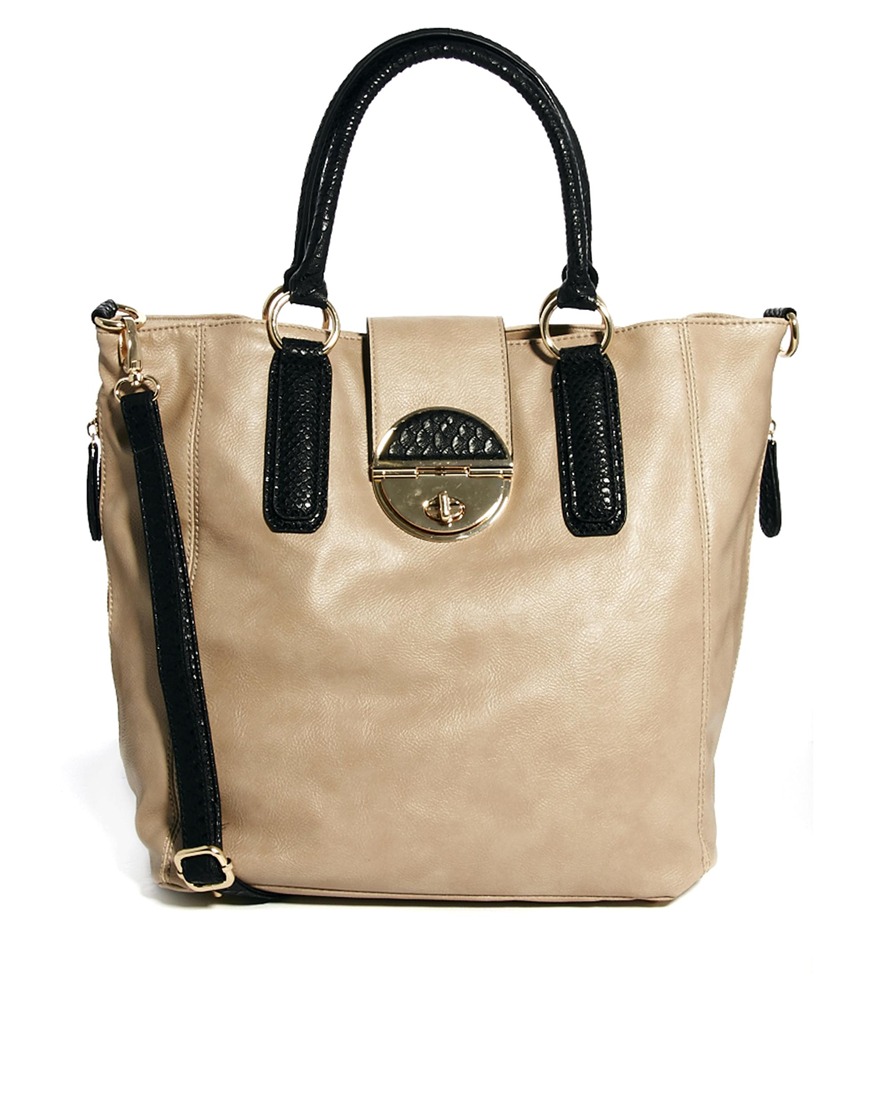 Aldo Toypoddle Scarf Satchel Bag in Black Lyst